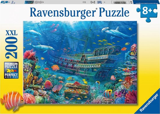 Ravensburger puzzel Gezonken Schip - Legpuzzel - 200XXL stukjes