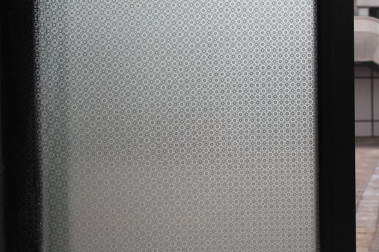 bitter bezoeker afdeling Raamfolie rondjes semi transparant 45 cm x 2 meter statisch - Glasfolie -  Anti inkijk... | bol.com