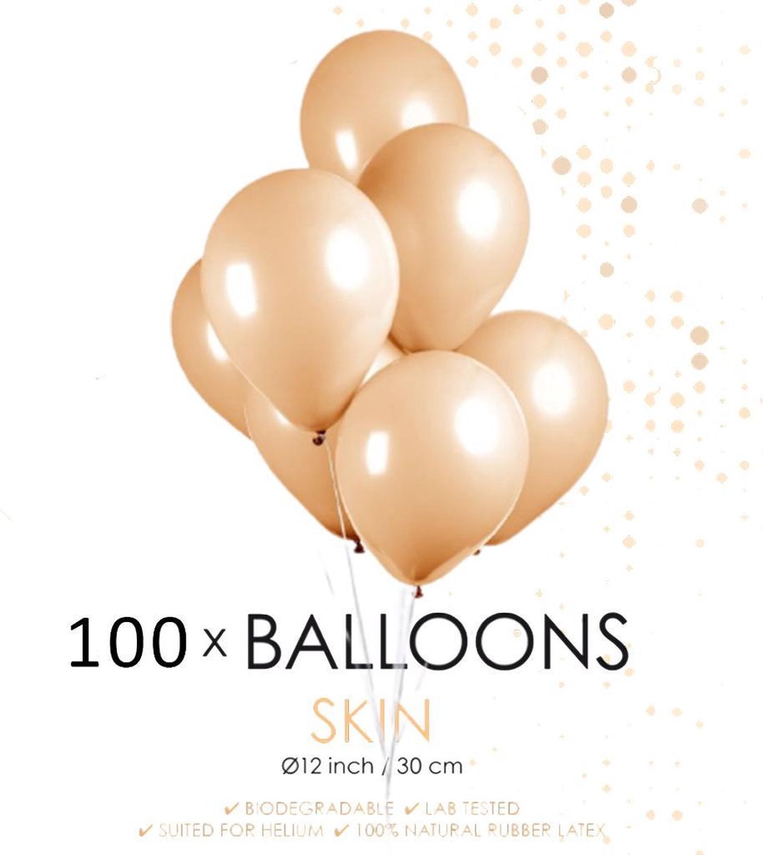 ballonnen beige | bol.com