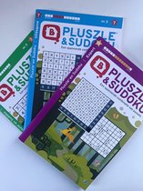 Pakket 3 puzzelboeken Pluszle & Sudoku, editie 5