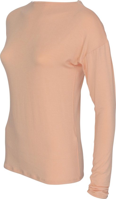 The Vintage Longsleeve Shirt - Apricot (zalm) - Medium - bamboe kleding  dames | bol.com