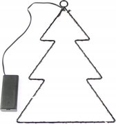 HTL Kerstboom met LED - 30 cm - 2 Kerstbomen