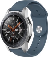 Vantage M / Grit X silicone band - leisteen - Geschikt voor Polar - 22mm - Horlogeband Armband Polsband