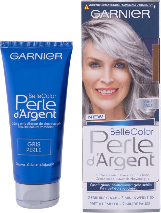 Garnier Belle Color Haarverf - Parelgrijs - CrÃ¨me Voor Wit en Grijs Haar |  bol.com