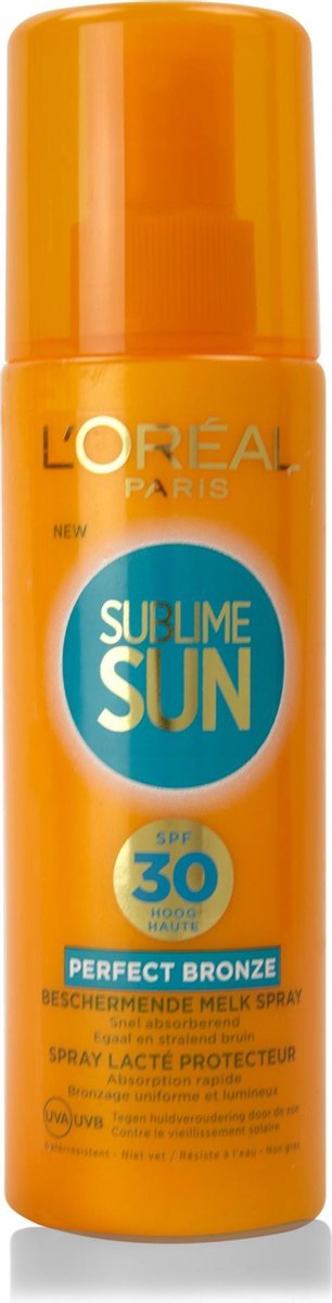 Goedkoopste Sublime Sun PBronze Milk SpraySPF 30FRNL