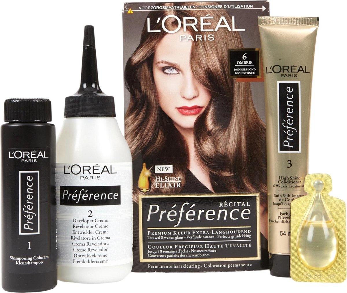 Loreal Paris Recital 6 Donker-blond Ombrie