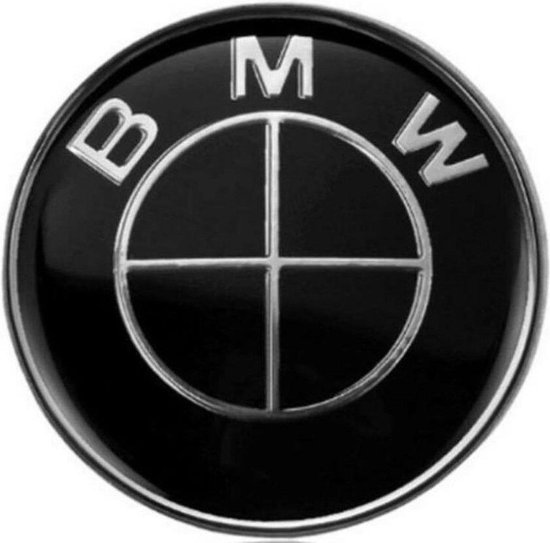 Assimileren Schadelijk revolutie BMW Logo Embleem Stuurwiel 45mm Zwart-Zwart | bol.com