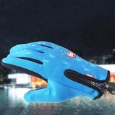 Waterafstotend & Windproof Thermische Touchscreen Handschoenen I Blauw I Maat XL