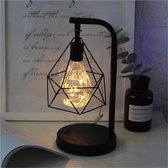 Luxe Tafellamp - Minimalistische Nachtlamp - Leeslamp - Slaapkamer Verlichting - Gezellige Sfeer - Gele lamp