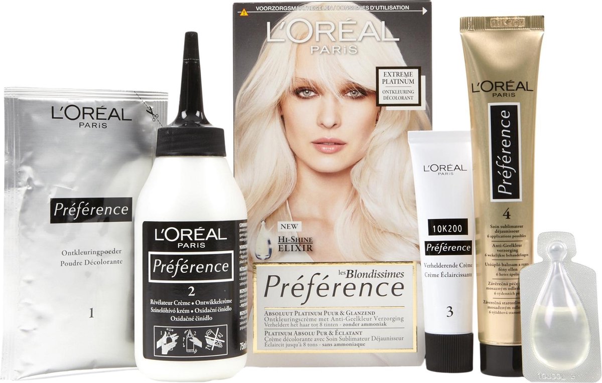 Loreal preference extreme platinum deals