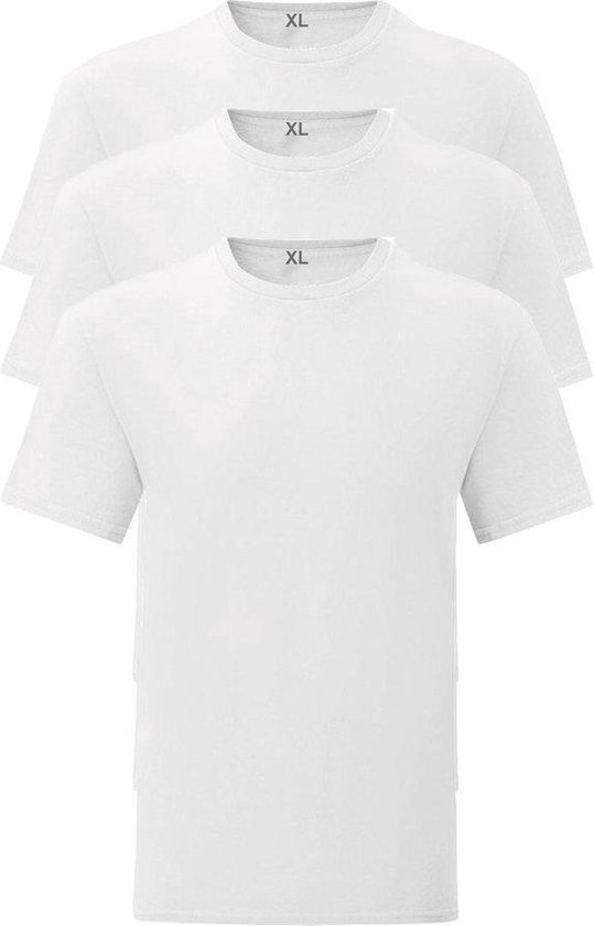 Heren T-shirt witte XL