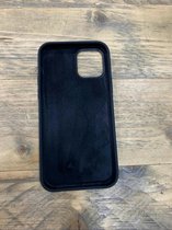 IPhone 12 Case Siliconen Hoesje Zwart