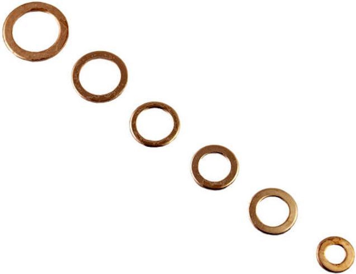 10, 28 mm diameter, 3 mm dikke rubberen O-ringen afdichtingen