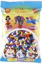 Hama Strijkkralen 3000 Stuks Primair