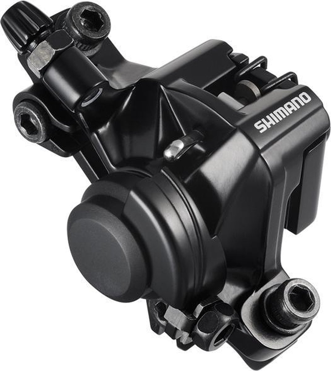 Remklauw Shimano BR-M375 mechanisch - Post Mount - B01S - zwart