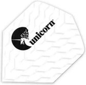 Unicorn Q 75 Micron Flights Big Wing Xl 3 Stuks Wit