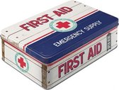 Bewaar Blik / Koek Trommel / EHBO Blik - First Aid