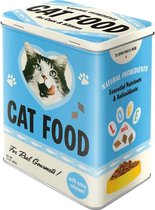 Magasin Tin En Relief - Cat Food - Fun pour les friandises chats ou croquette