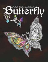 Butterfly Adult Coloring Book