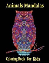 Animals Mandalas Coloring Book For Kids