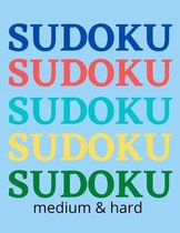SUDOKU, medium & hard