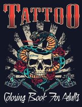 Tattoo Coloring Book For Adults