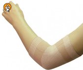 GM Medical Elleboogbandage | Elleboogbrace | Armbrace | Bandage | Golfersarm | Tennisarm - Beige - Large