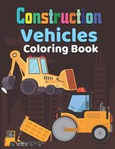 Construction vehicles Coloring Book
