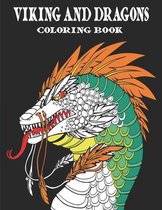 Viking and Dragons Coloring Book