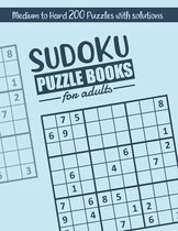 Sudoku: Sudoku Puzzle books for adults Medium to Hard