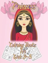 princess coloring books for girls 3-5