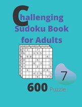 Challenging Sudoku Book for Adults Volume 7