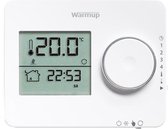 Tempo Digitale Klokthermostaat | Kleur: cloud white | Warmup | ALLEEN geschikt voor Elektrische vloerverwarming
