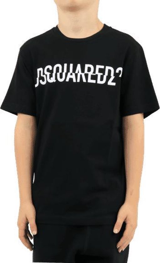 Tshirt Dsquared2 - Zwart - Maat 10jaar