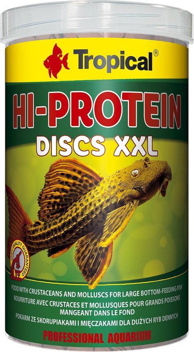 Tropical Hi-Protein Disc XXL (1 Liter) - Aquarium Visvoer