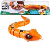 Slang - Robo alive slang oranje - Vanaf 3 jaar