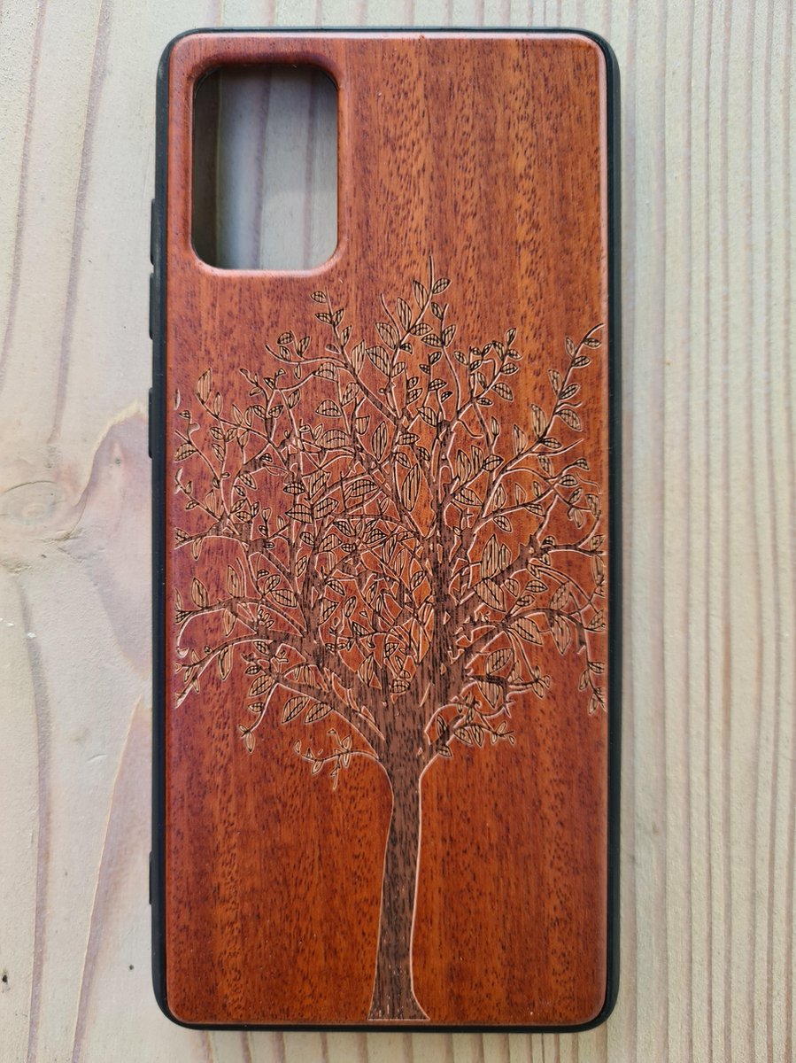 Bamboesjes Telefoonhoesje Hout Boom Samsung S20