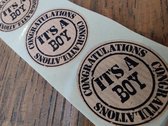 Stickers I It's a Boy I 24 stuks