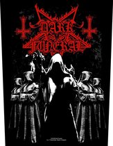 Dark Funeral Shadow Monks Motief Grote Rugpatch Zwart/Wit/Rood- Officiële Merchandise