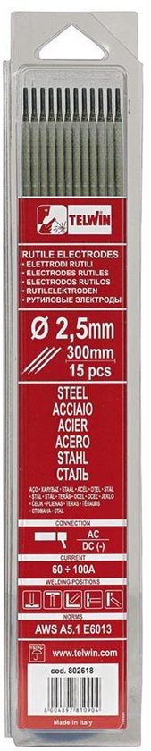 Weldkar Laselektroden E 7018-1 Diameter 2.50 X 350 Mm (25ST) - Gas Las