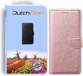 Iphone 11 Pro Book Case Rose Goud - Leren hoesje - Pasjes - Wallet - Portemonnee - hoesje