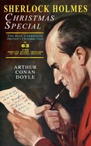 Omslag Sherlock Holmes Christmas Special: The Blue Carbuncle - Sherlock's Christmas Case & 63 Other Sherlock Holmes Thrillers in One Holiday Edition