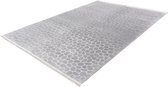 Vaderdag tip! Lalee Peri -  Vloerkleed -  Vloer kleed - Tapijt – Karpet - Super zacht - 3D Effect - Wasmachine proof - 120x160 – Grijs