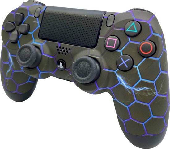 kaas leeuwerik gips CS Draadloze Controller voor PS4 Hex Lightning Custom | bol.com