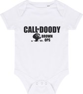 Baby Rompertje Grappig Papa | mt 0-3 mnd | Romper Call Of Doody game