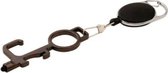 No Touch Key Sleutelhanger met Koord - Zwart - Contactloze Deuropener voor Sleutelbos