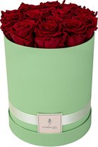 Flowerbox longlife rozen | GREEN | Large | Bloemenbox | Longlasting roses RED | Rozen | Roses | Flowers