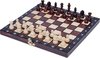 Afbeelding van het spelletje TOURNAMENT- schaakbord met schaakstukken – Schaakspel -27x27cm