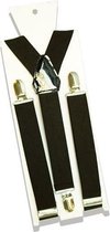 Witbaard Bretels 100 X 2,5 Cm Polyester/elastaan Zwart One-size