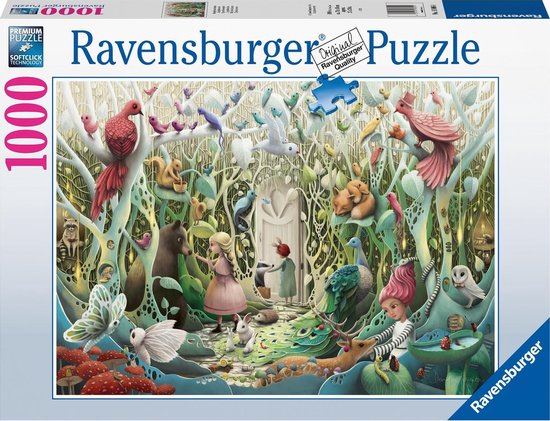 tevredenheid verdieping roem Ravensburger puzzel De geheime tuin - Legpuzzel - 1000 stukjes | bol.com